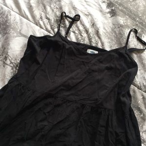 Black summer dress